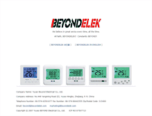 Tablet Screenshot of beyondelek.com